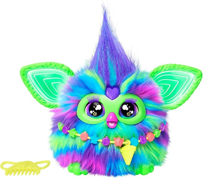 Furby Galaxy Edition, Glow in The Dark, 15 Fashion Accessories, Interactive Plush Toys for 6 Year... | Amazon (US)