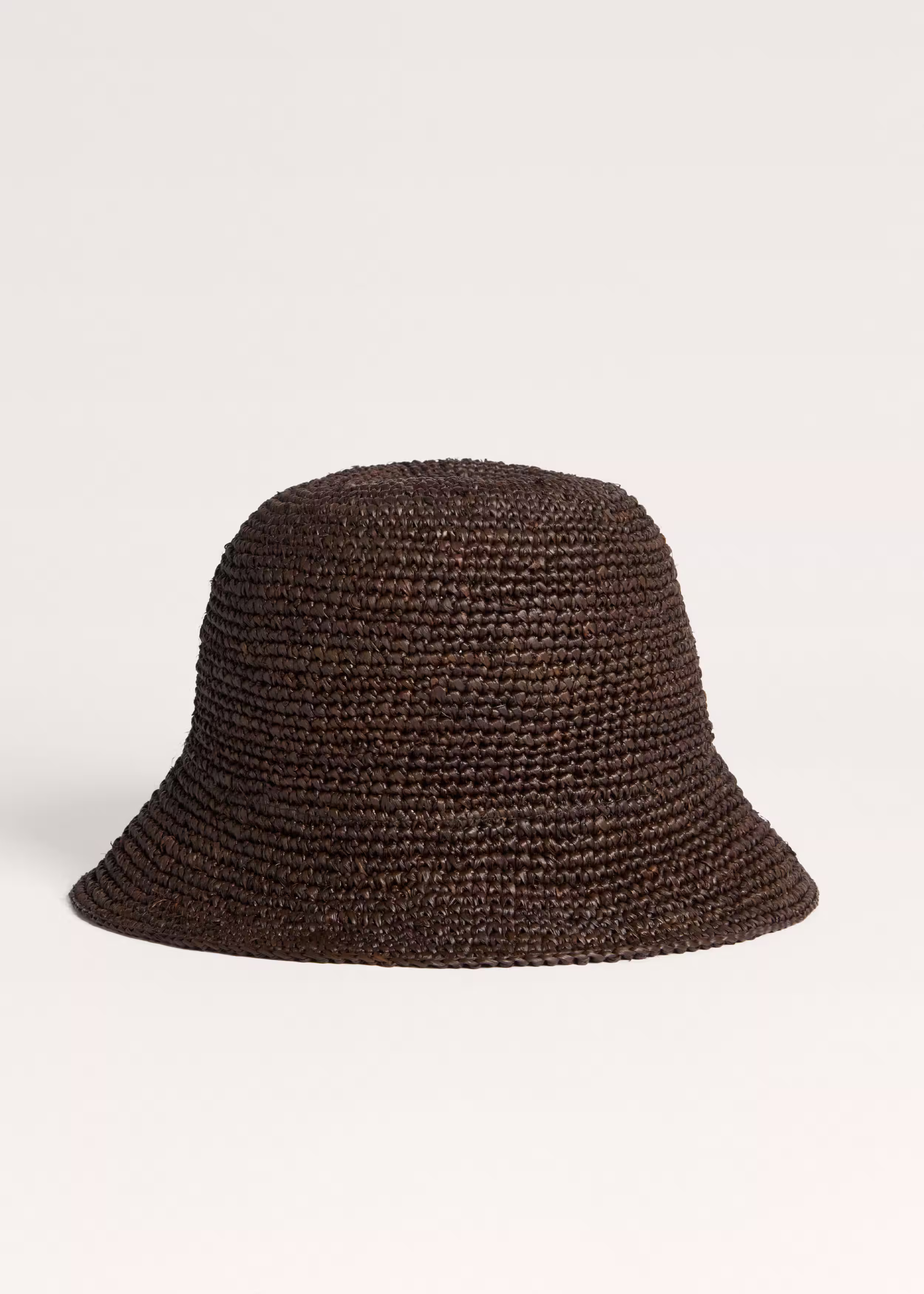 Women's Brown Raffia Hat | ME+EM | ME+EM Global (Excluding US)