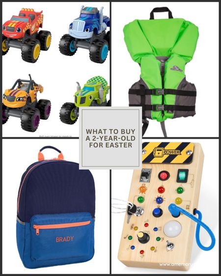 What to buy a toddler boy for Easter.

These are some of my ideas of what to put in an Easter basket for toddlers. These are practical ideas they will actually use! Included are some fun toys for Easter and also some non-toy gift ideas.

What to buy for Easter for toddlers. Gift ideas for Easter.

#LTKSeasonal #LTKfindsunder50 #LTKkids