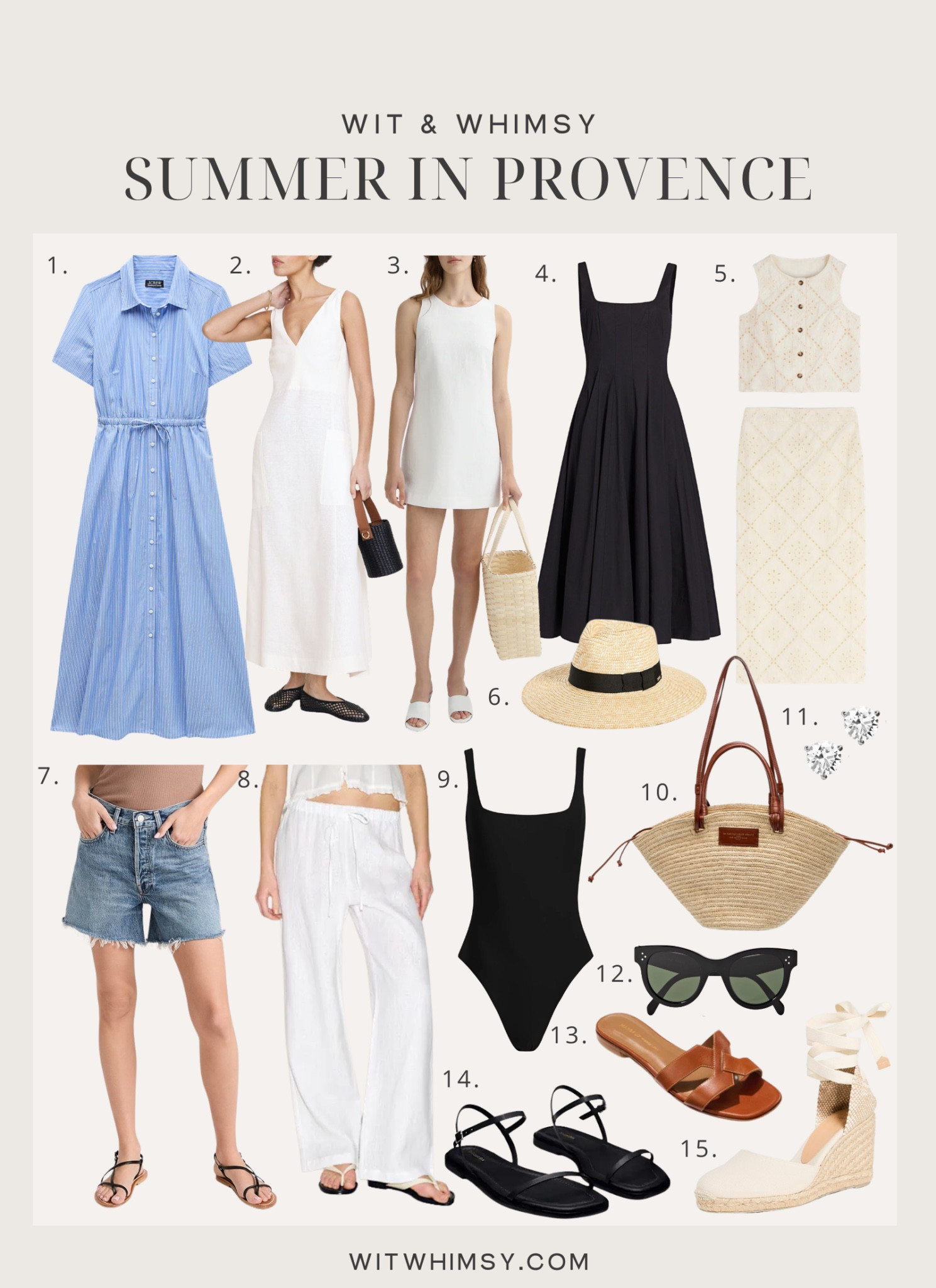 What to pack for summer in Provence 

#LTKTravel #LTKSeasonal