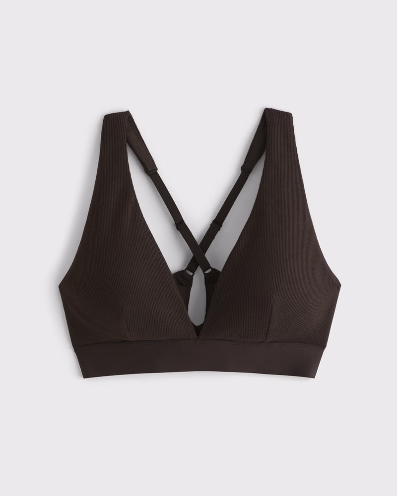 YPB superSOFT Rib Lounge Bra | Abercrombie & Fitch (US)
