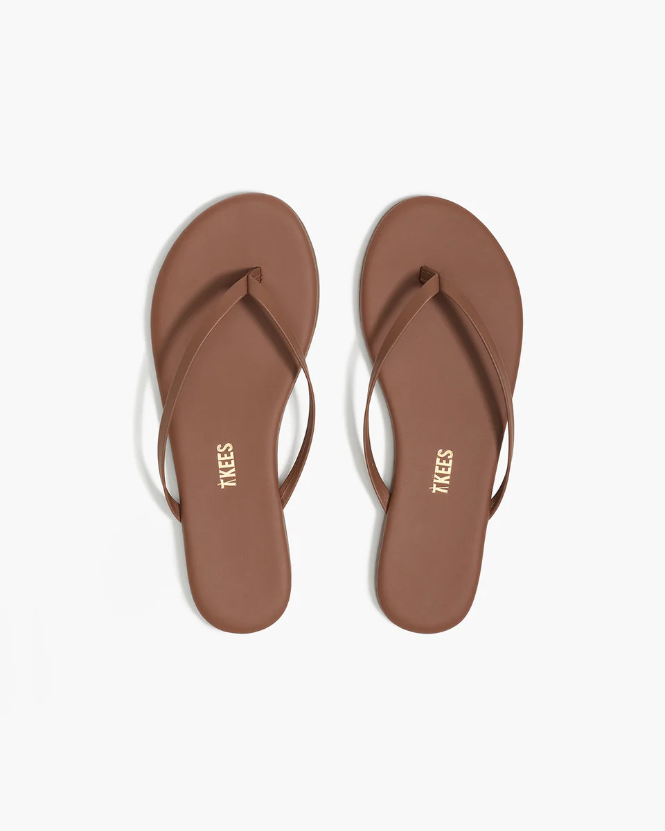 Lily Nudes in Heatwave | Women's Leather Flip Flops & Sandals | TKEES | TKEES