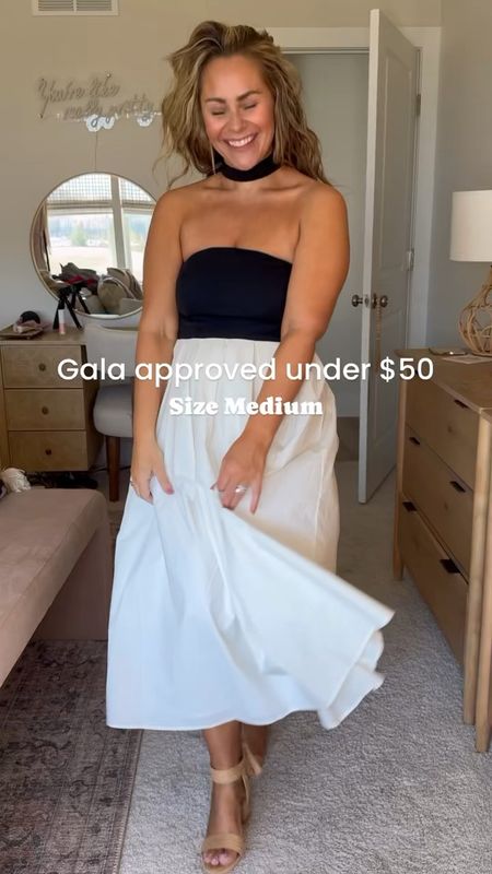Gala & black tie approved for under $50 Walmart has you covered I am SHOOK at how good these pieces are 🤩

LIKE and comment LINK for direct links. Or head to my stories 🤍

I am wearing a small in  the tie halter midi dress (it runs big) and a Medium in the satin jumpsuit.  Jumpsuit comes in 5 colors I am wearing the color oyster grey! 

RSVP to your next formal event, grab your favorite pair of heels and you're set 💃🏻

@walmart @walmartfashion #galaapproved

#LTKfindsunder50 #LTKwedding #LTKstyletip