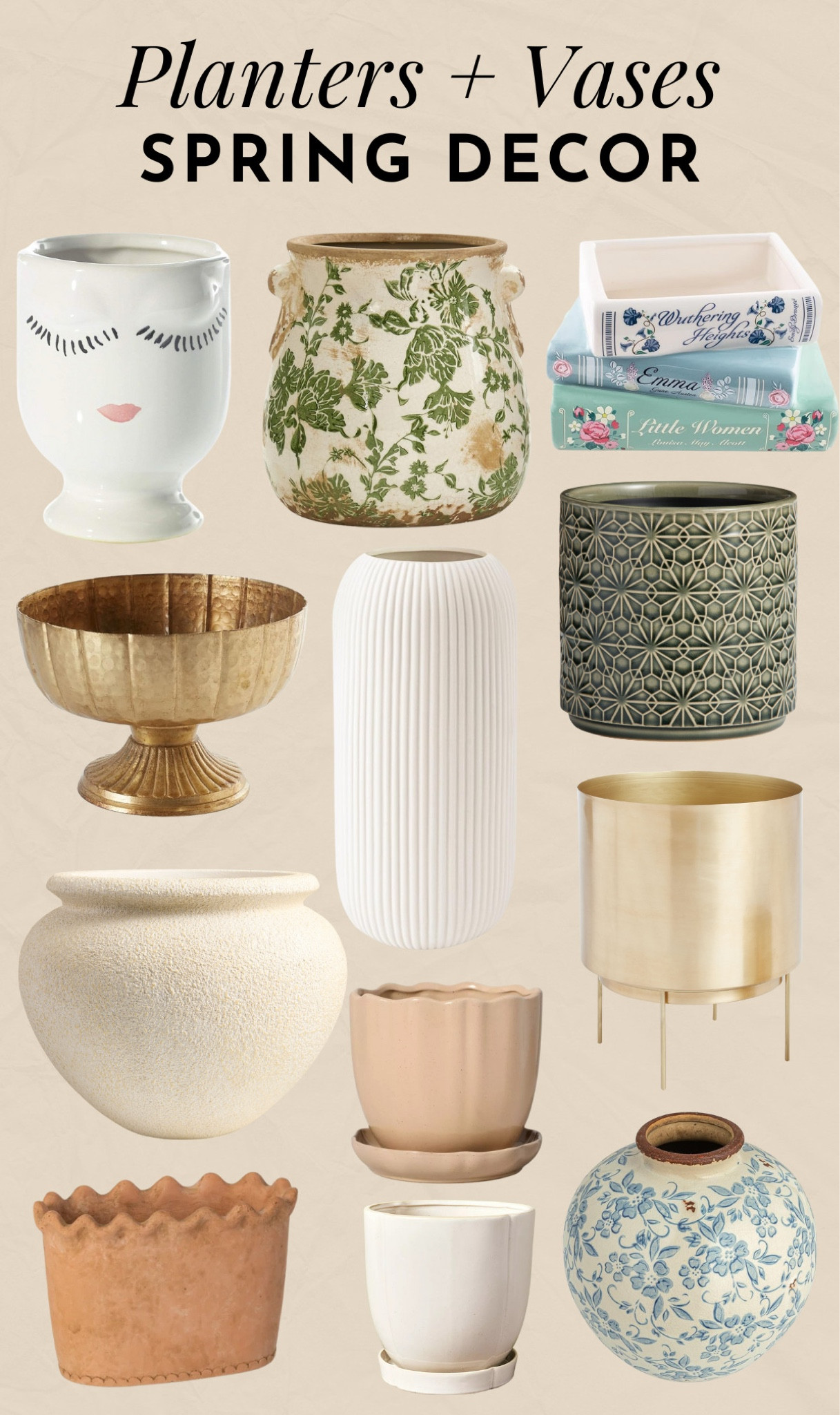 Planters and vases for spring! 

#LTKSeasonal #LTKSpringSale #LTKHome