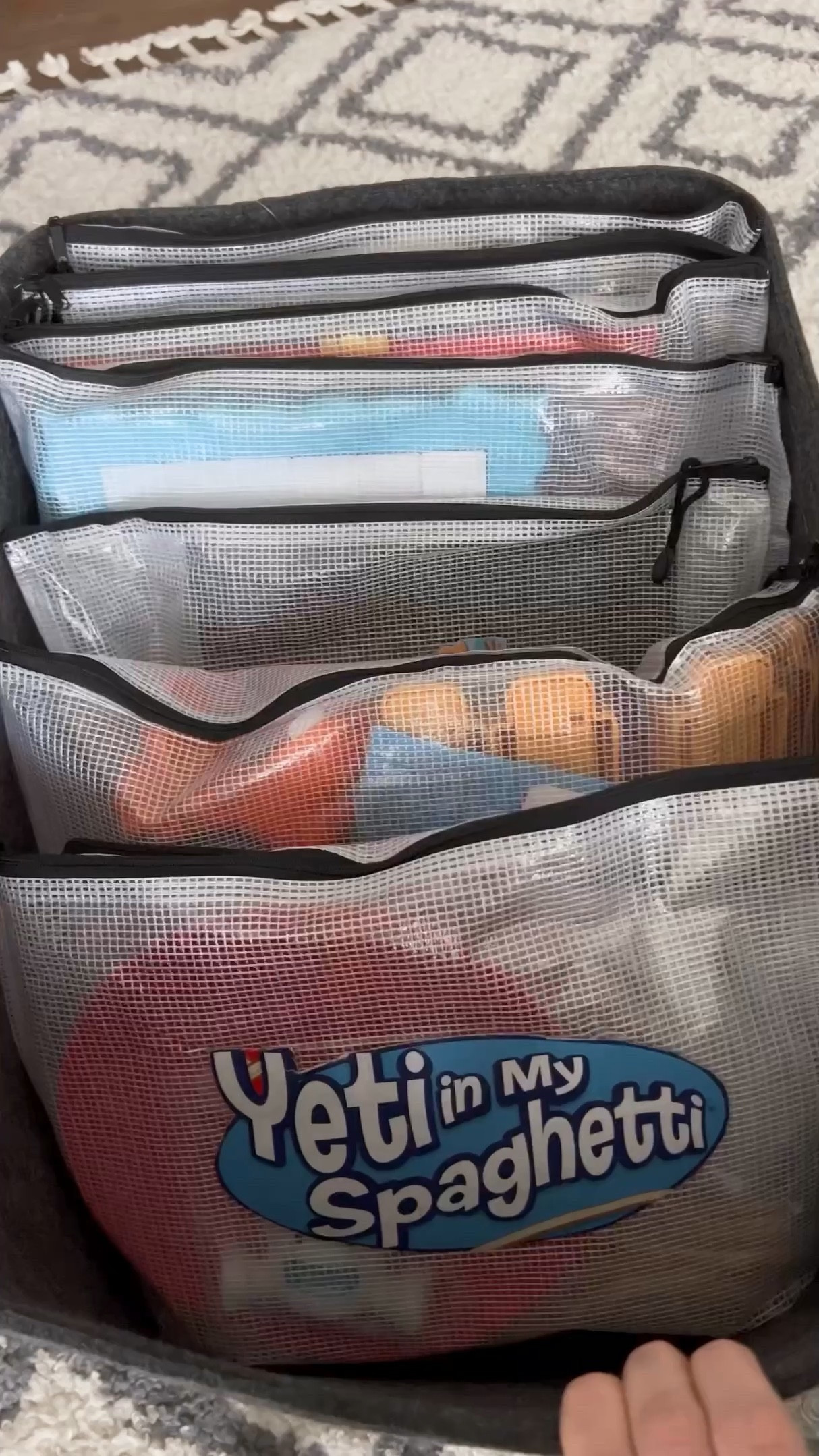 Board game, organization and storage mesh, organizing bags felt storage bin, play room, kids, toy storage, kids room, organization, clean supplies Amazon finds target deals #competition

#LTKFind #LTKhome #LTKunder50