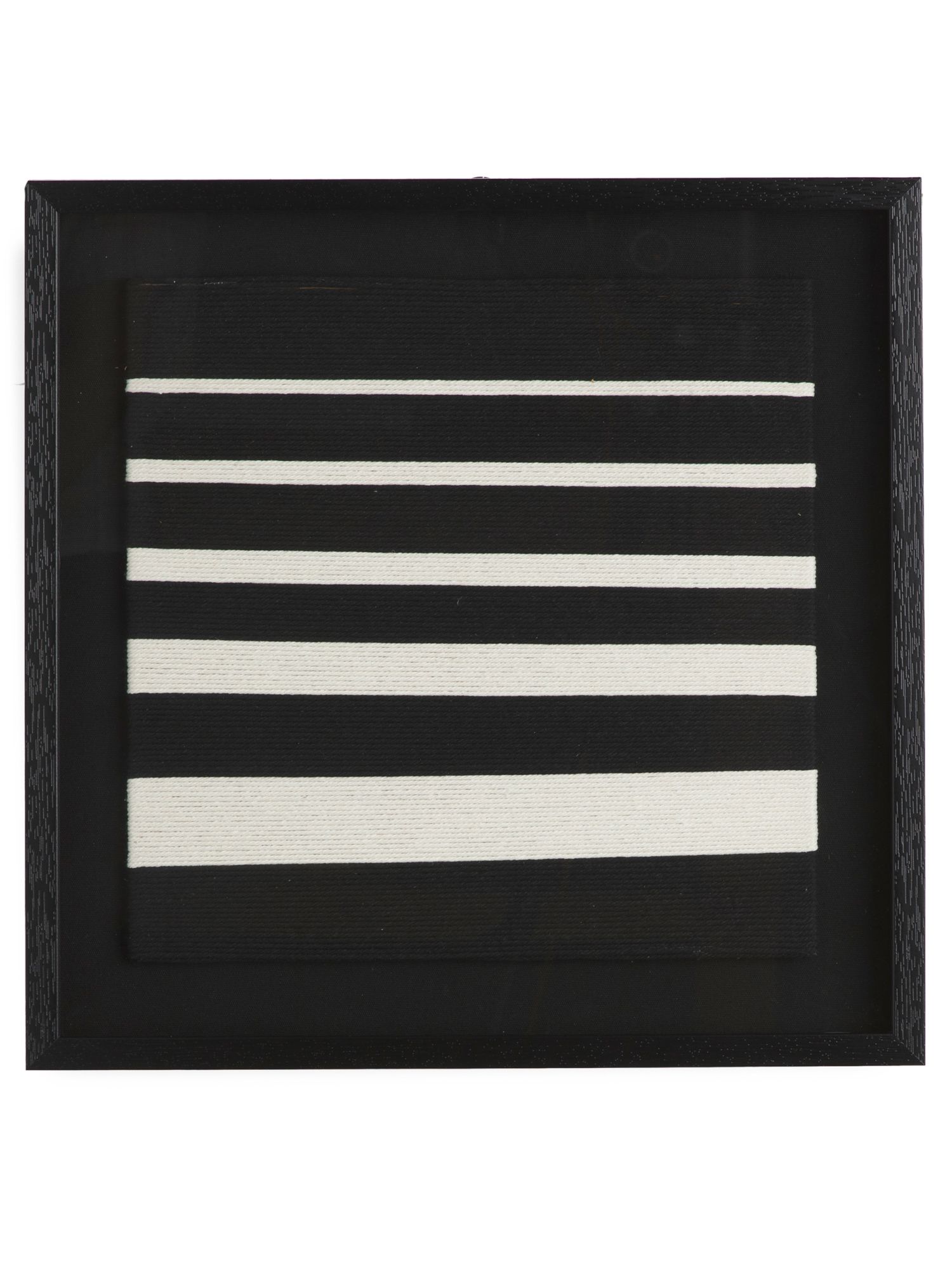 20x20 Black Rope With Black Frame Wall Art | TJ Maxx