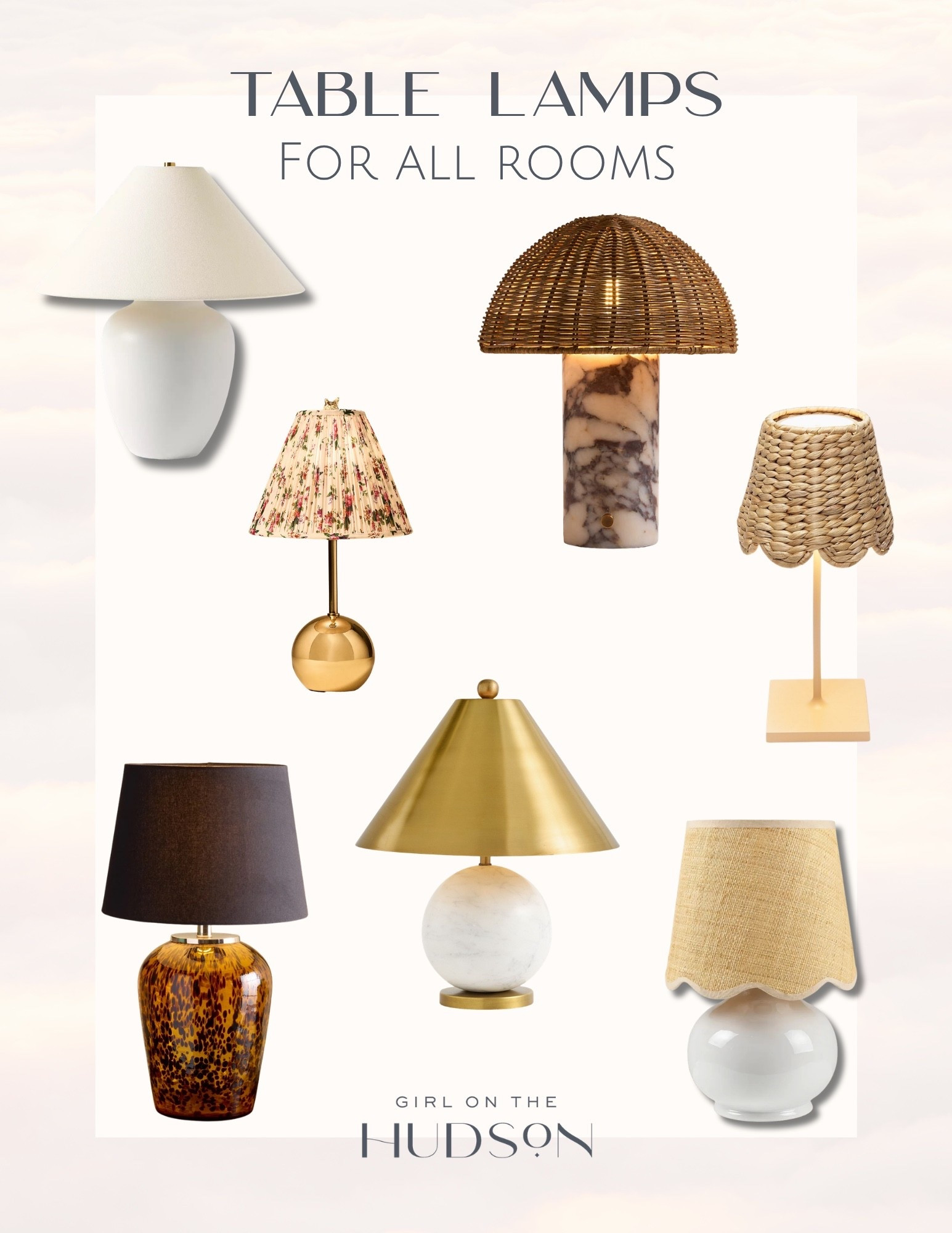 Lighting is one of the easiest ways to make a home feel warm and lived in. Whether you're styling an entryway, nightstand, living room, or reading nook, a beautiful table lamp adds both function and personality while creating that cozy layered look I always gravitate toward. Table lamps, home lighting, layered lighting, neutral home decor, living room styling, bedroom decor, entryway styling, designer home finds, McGee and Co style, GirlOnTheHudson

#LTKHome