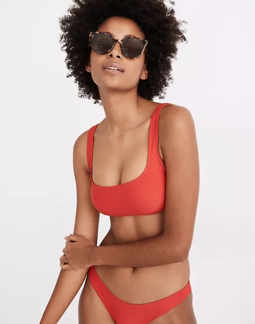 Madewell Second Wave Balconette Bikini Top | Madewell