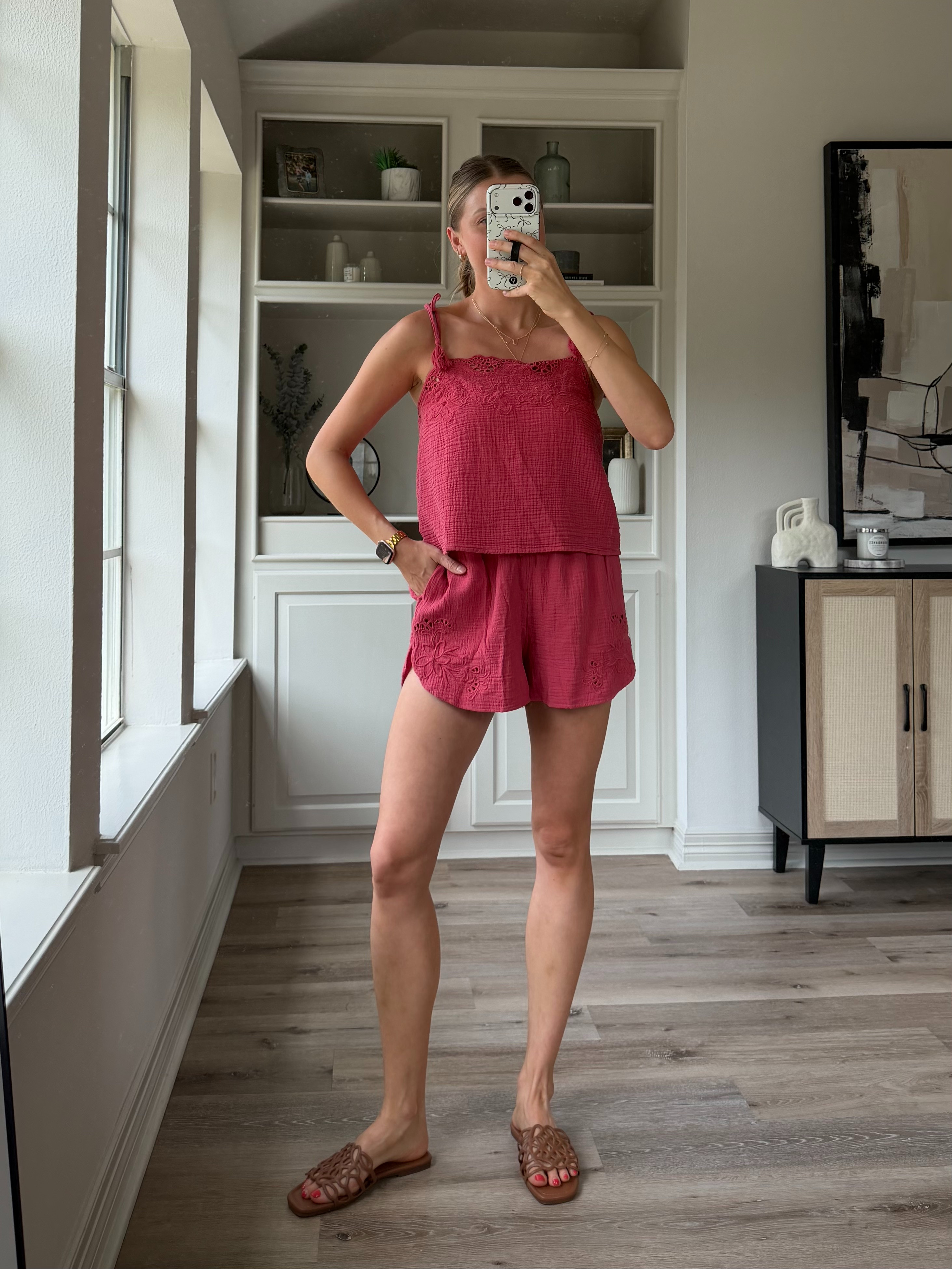 Loving this flowy matching set! Wearing S in both  

 #LTKootd