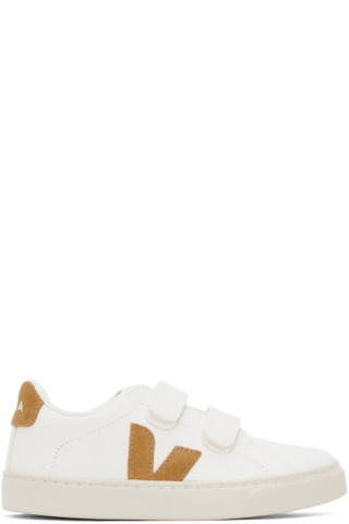 Kids White & Tan Esplar Sneakers | SSENSE