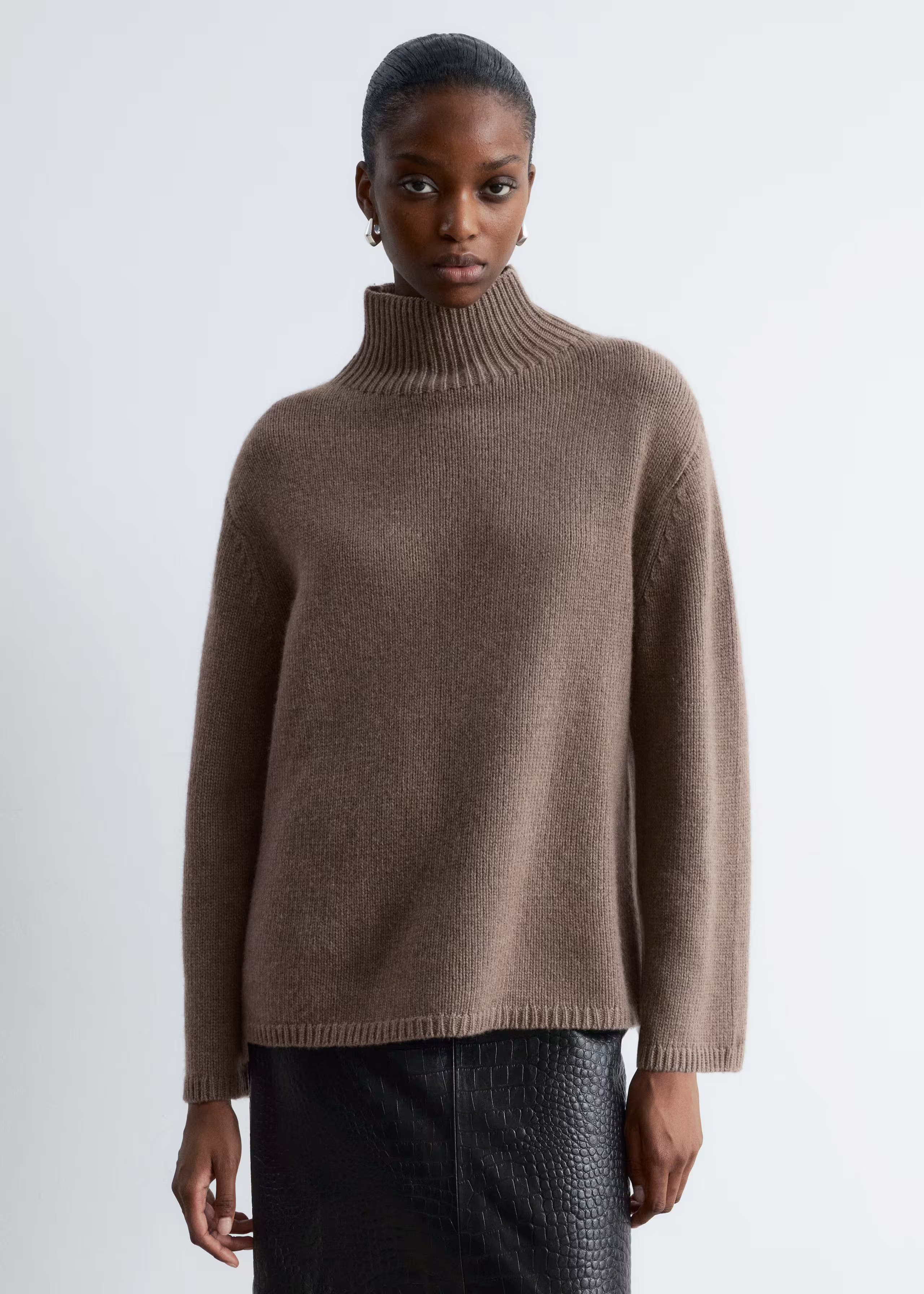 Cashmere-Blend Turtleneck Jumper | & Other Stories UK