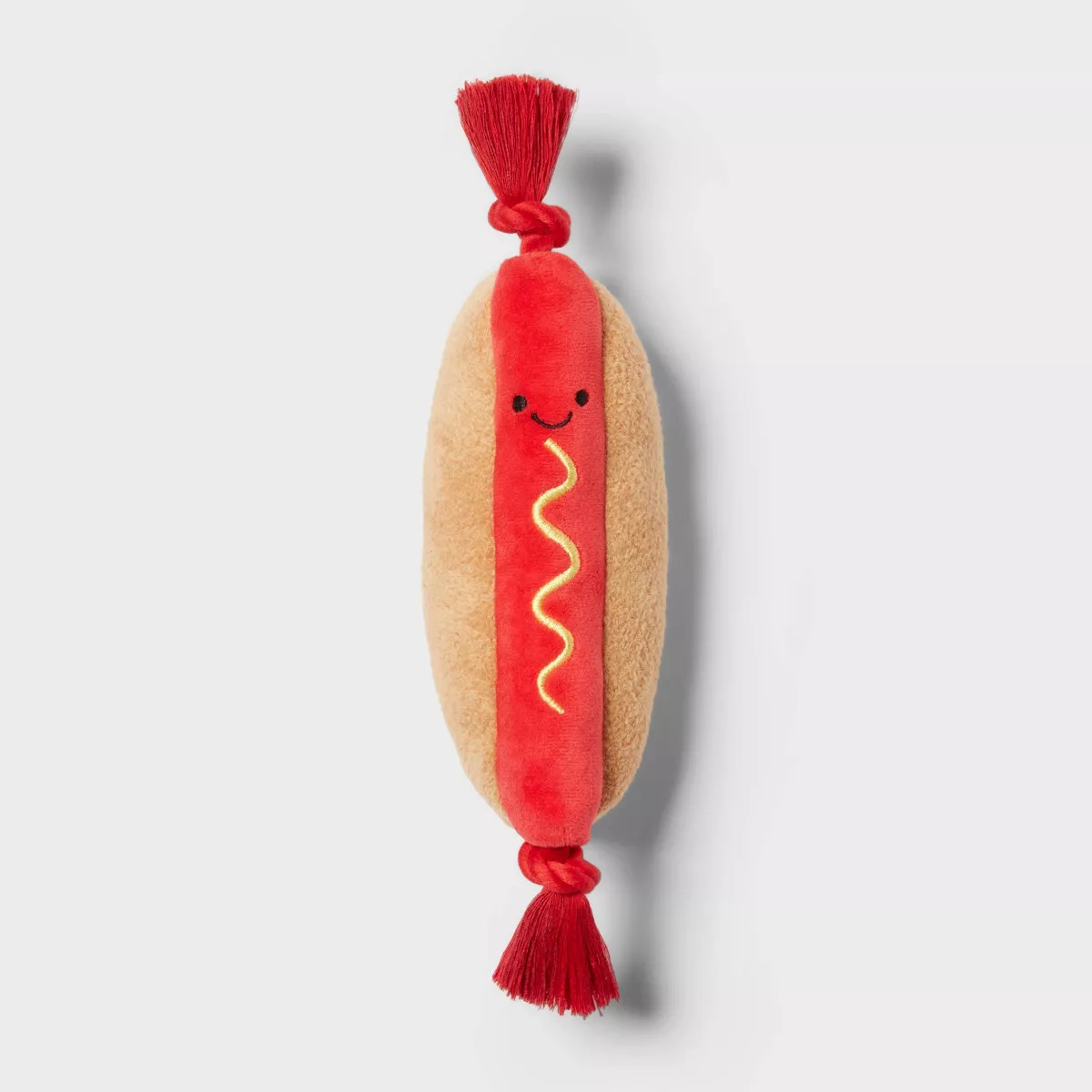 12.5" Hot Dog Rope Dog Plush Toy - Sun Squad™ | Target