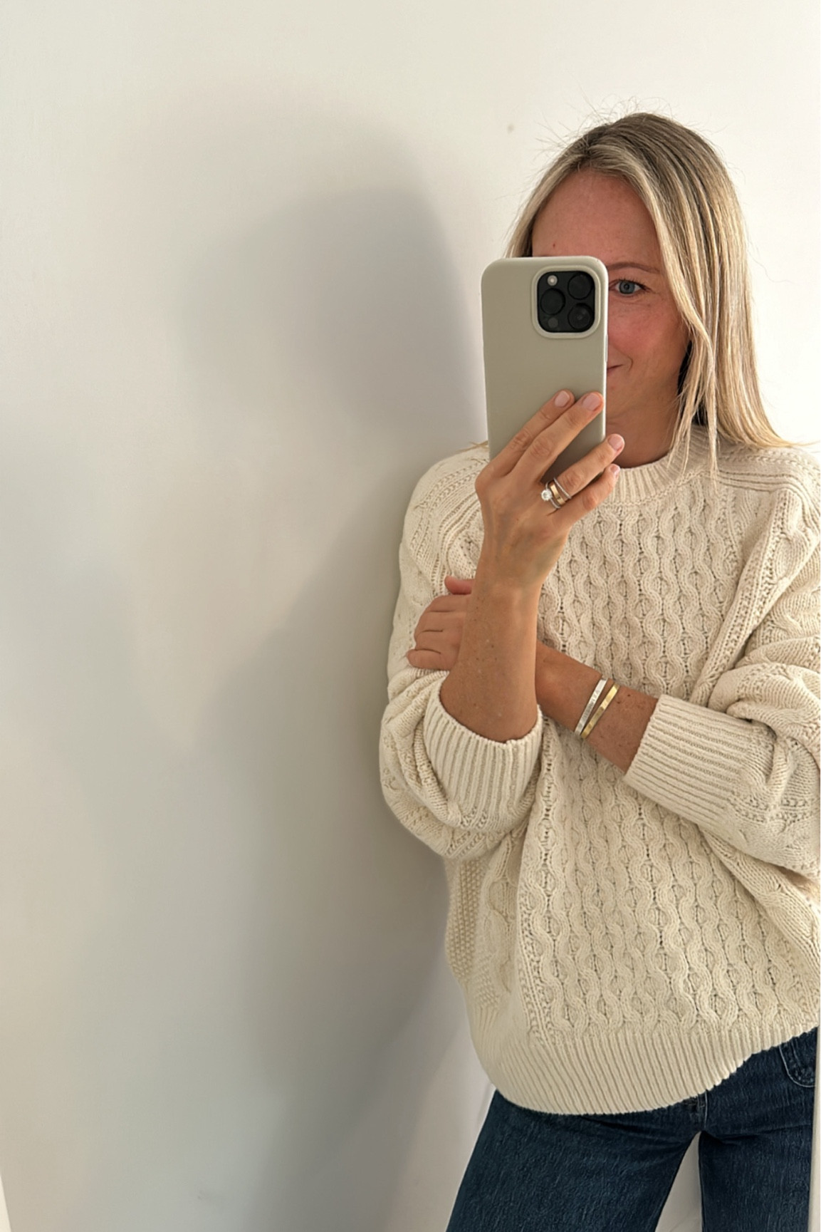 Women's Crewneck Cable Knit … curated on LTK