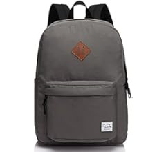 VASCHY Backpack for School, Lightweight Water Resistant Bookbag Casual Daypack for Women/Teen Gir... | Amazon (US)