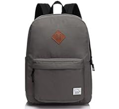 VASCHY Backpack for School, Lightweight Water Resistant Bookbag Casual Daypack for Women/Teen Gir... | Amazon (US)