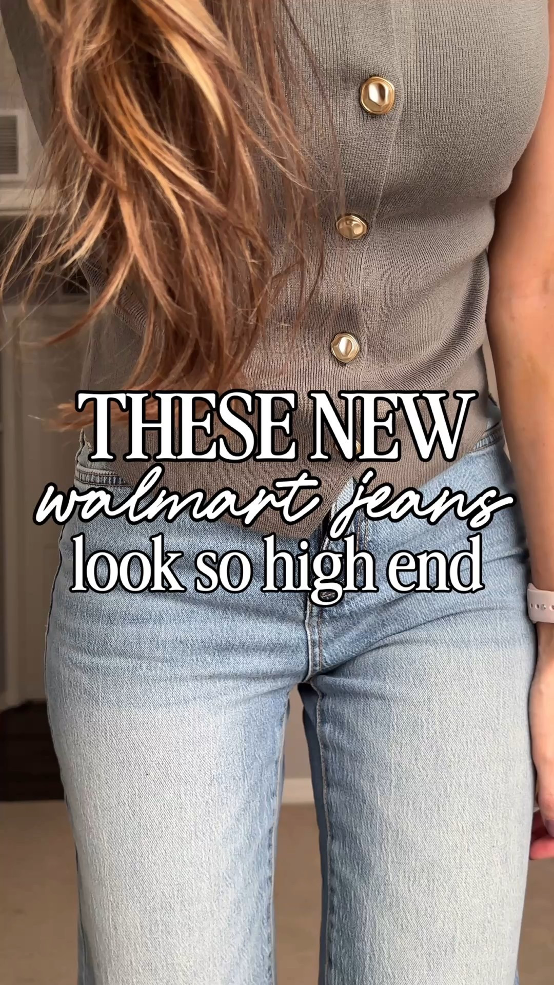 These new time and tru jeans from Walmart look so high end!! The wash and the fit are so perfect to me! The cuff detail adds a cute stylish flair! 

**sizing:
Jeans: 2, fit tts
Vest: small, fits tts
Dark Brown ankle Boots: 8.5, fit tts, I really love these!!! 

#LTKSeasonal #LTKTall #LTKFindsUnder50