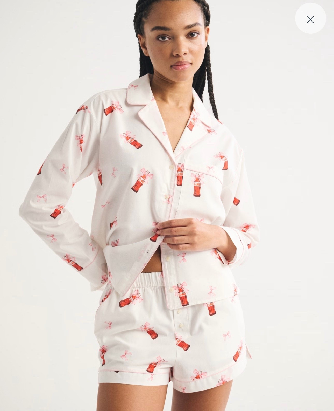 Diet Coke pjs?! SAY LESS!! on sale & you can use code: DENIMAF for an additional 15% off through 2/2!! 

#LTKValentine #LTKSaleAlert
