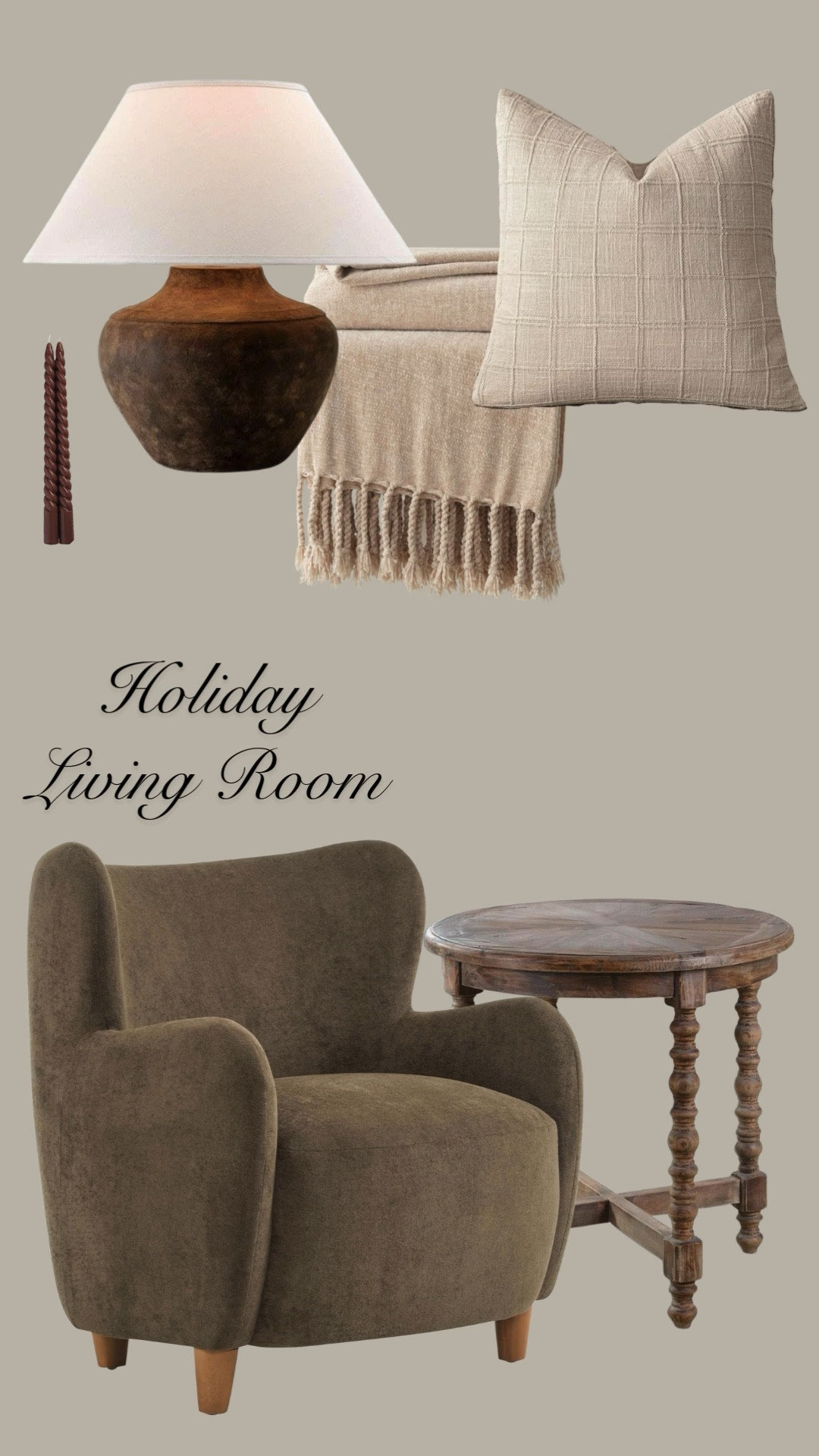 Some of my favorite decor from Amazon curated with the holidays in mind! Metal bells, velvet ribbon, jingle bell, candle holder, candles, Christmas decor, holiday decorations, floral arrangement, throw pillow, blanket, armchair


#LTKHome #LTKHoliday #LTKSeasonal