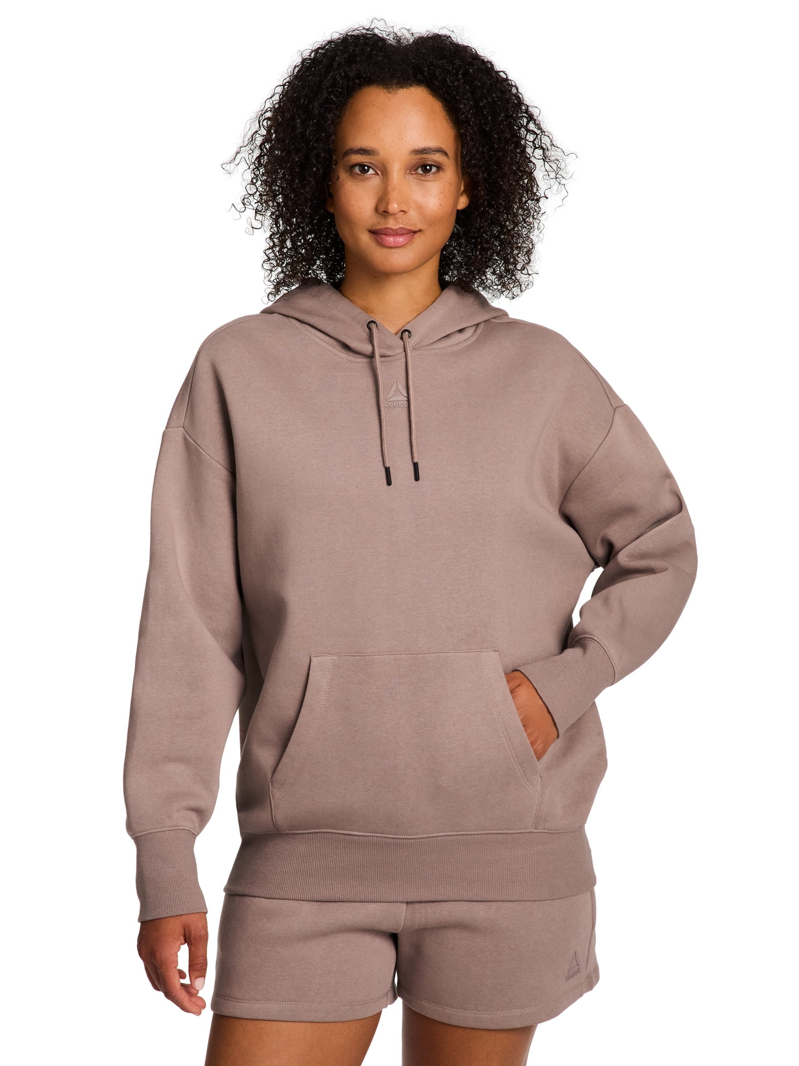 Reebok Women's and Women's Plus Weekender Oversized Hoodie, Sizes XS-4X | Walmart (US)