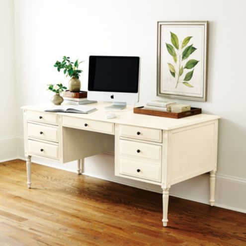 Verona Knee Hole Home Office Desk | Ballard Designs, Inc.