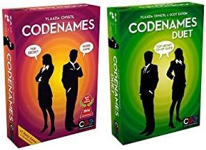 Codenames bundle Set with Codenames and Codenames Duet by Czech Games (2 items) | Amazon (US)