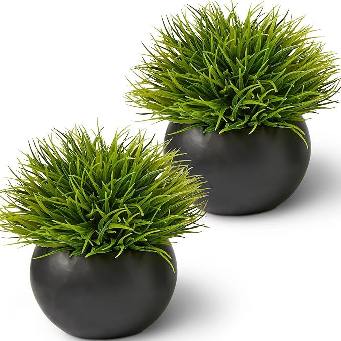 SEEKO Succulents Artificial Plants for Office Décor, Desk Plant Decor, Office Desk Decor, Bathro... | Amazon (US)