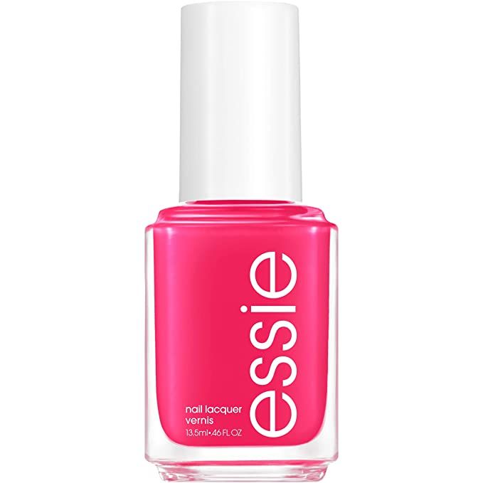 essie Nail Polish Limited Edition Summer 2021 Collection Electric Pink Nail Color With A Pearl Fi... | Amazon (US)