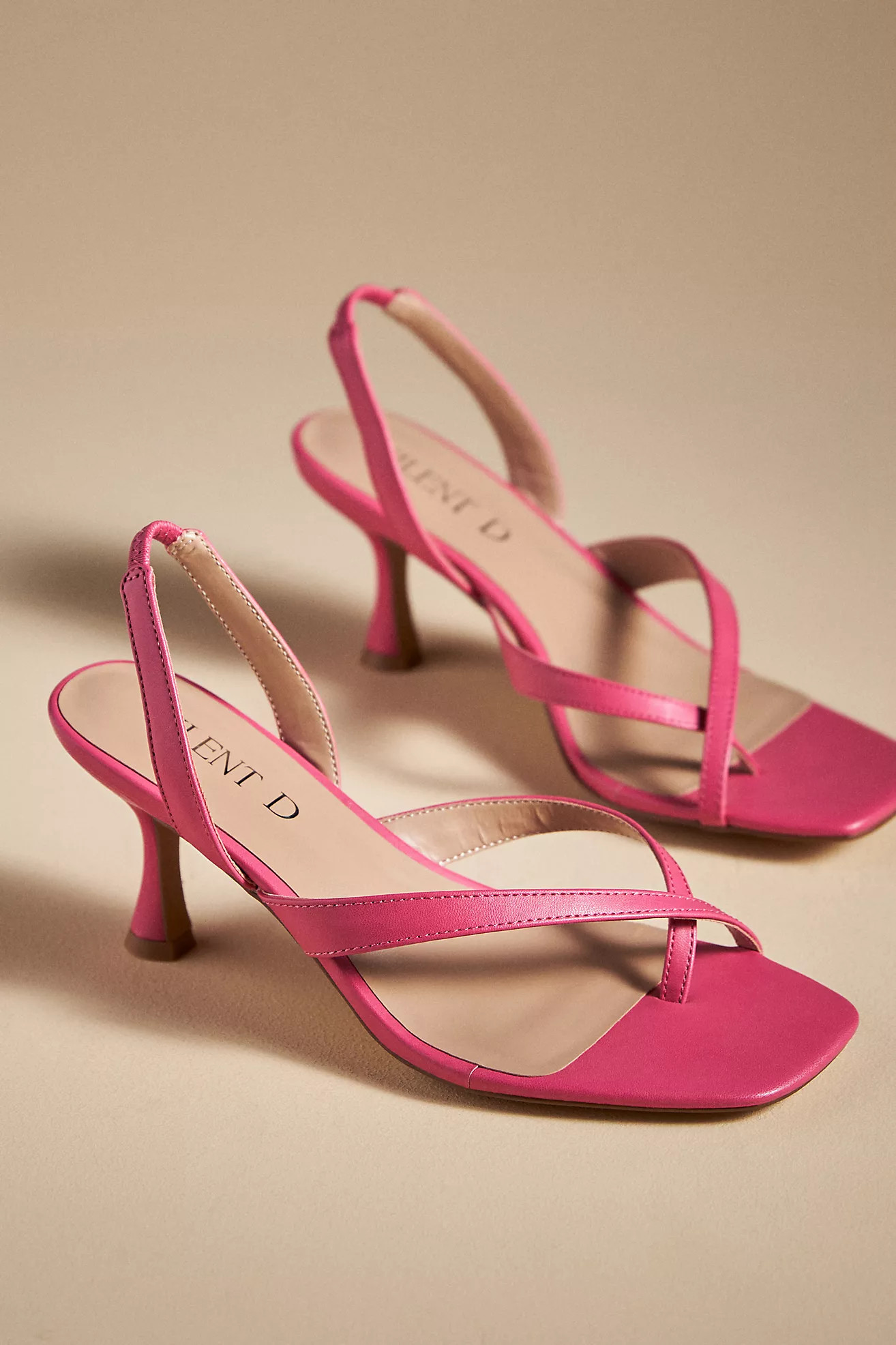 Silent D Strappy Slingback Kitten Heels | Anthropologie (US)