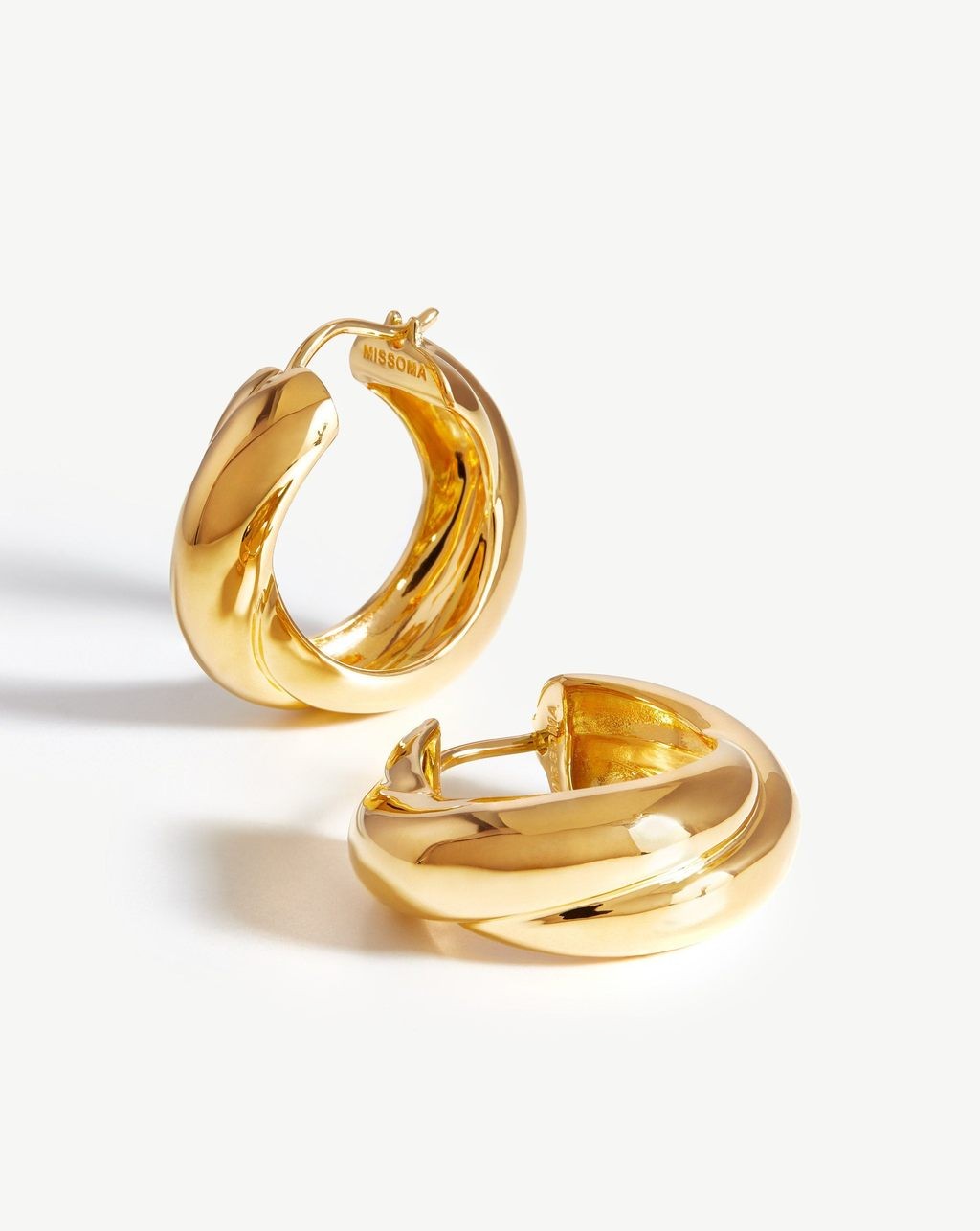 Lucy Williams Chunky Entwine Hoop Earrings | Missoma