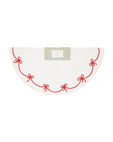 Bow Border Tree Skirt | TJ Maxx