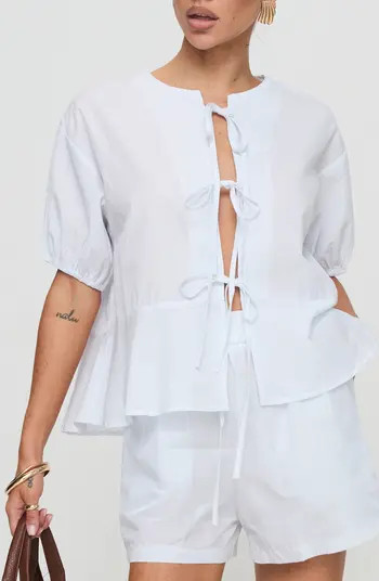 Sunblind Front Tie Top | Nordstrom