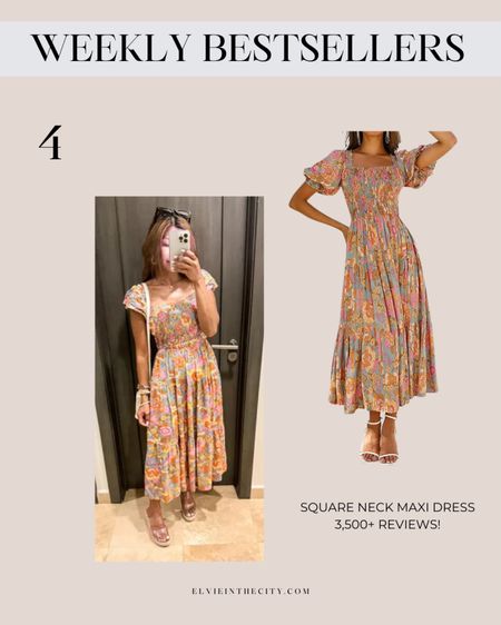 This square neck maxi dress was my #4 bestseller last week. Perfect for Easter or a baby shower. 

Ootd, spring dress, Easter dress, fashion over 40

#LTKover40 #LTKfindsunder50 #LTKstyletip