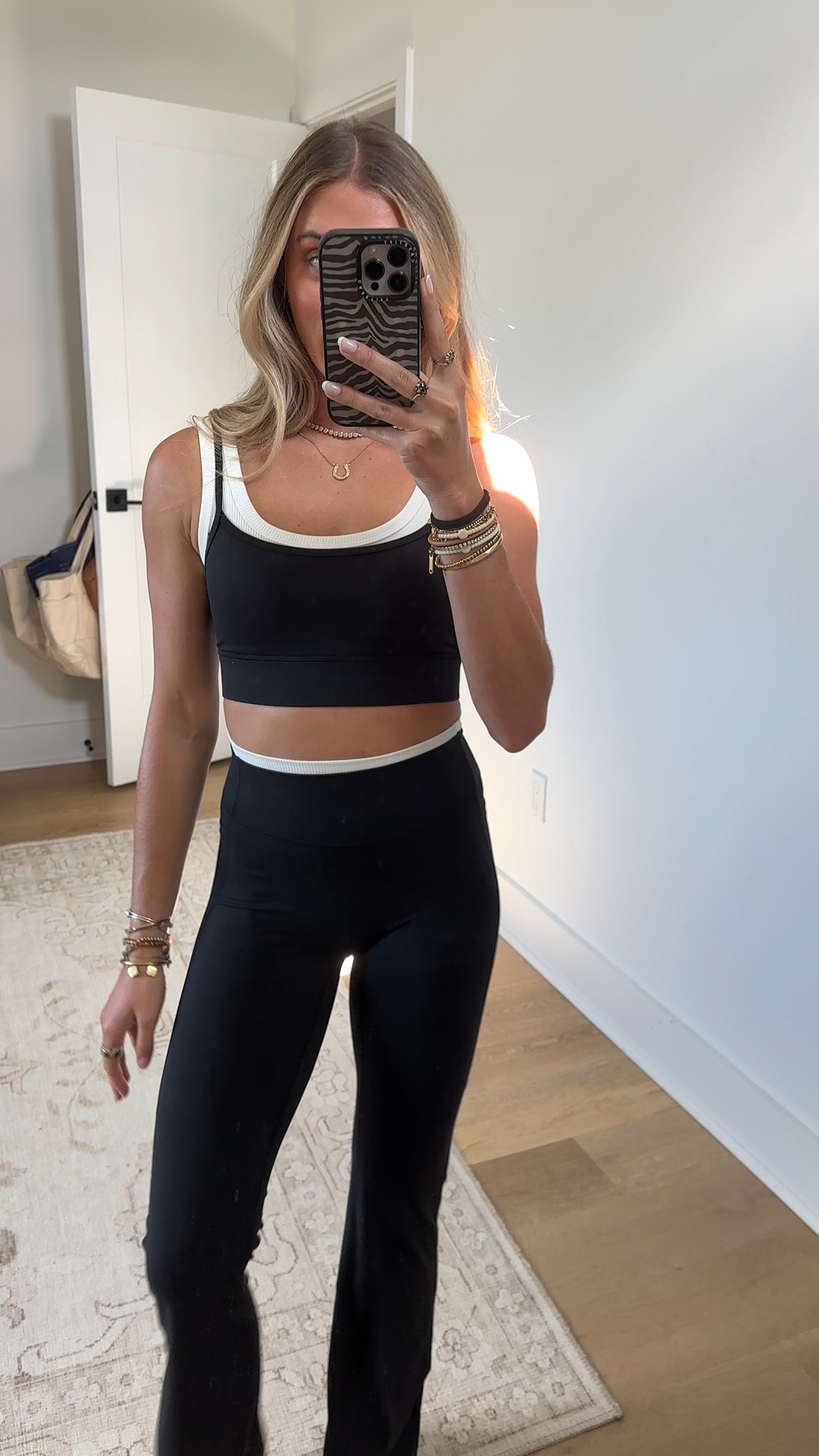 Amazon size XS OMKAGI Layered Workout Sets for Women Flare Leggings U Back Pilates Outfits
high waisted flare leggings matching workout sets with pockets, open back workout crop tops with pads, soft elastane gym sets

#LTKootd #LTKfitnessgoals #LTKActive
