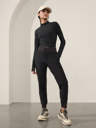 Headlands Hybrid Trek Mid Rise Jogger | Athleta | Athleta