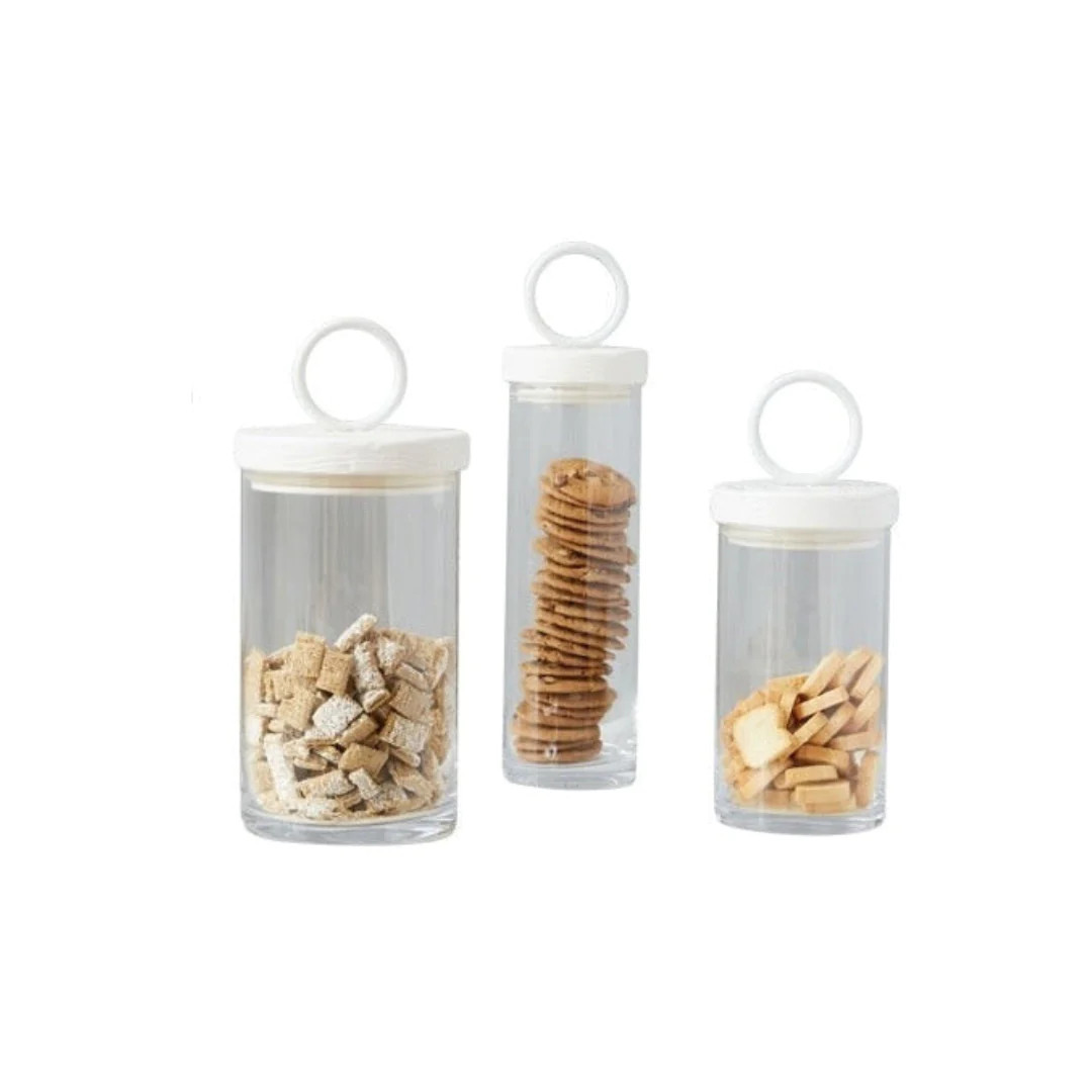 Iron Top Canisters | Pink Antlers