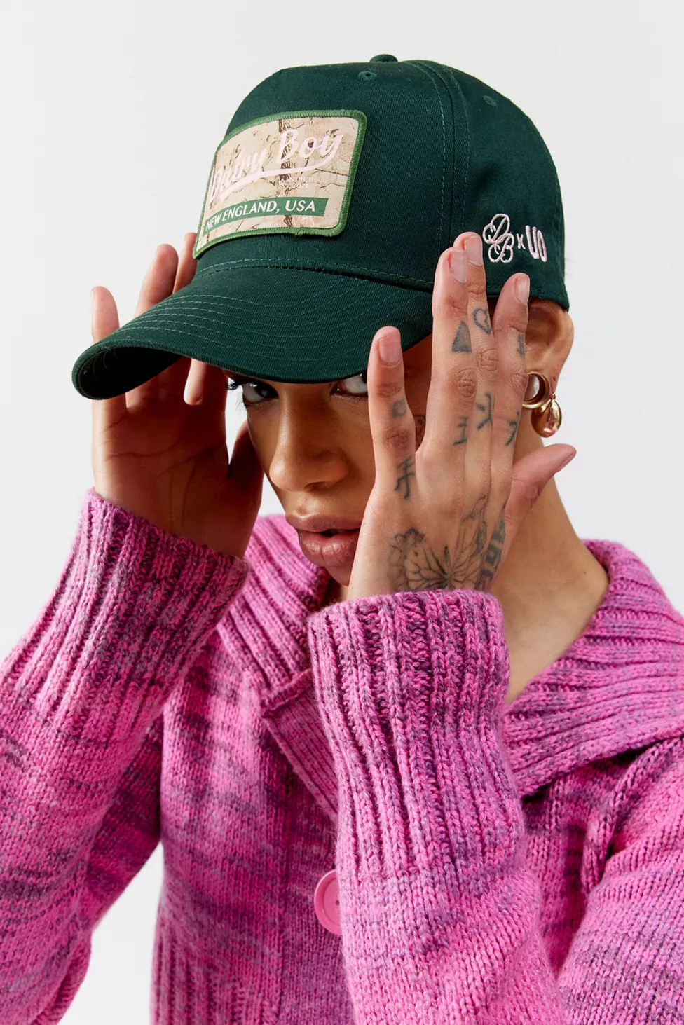 Dairy Boy Camo Snapback Hat | Urban Outfitters (US and RoW)