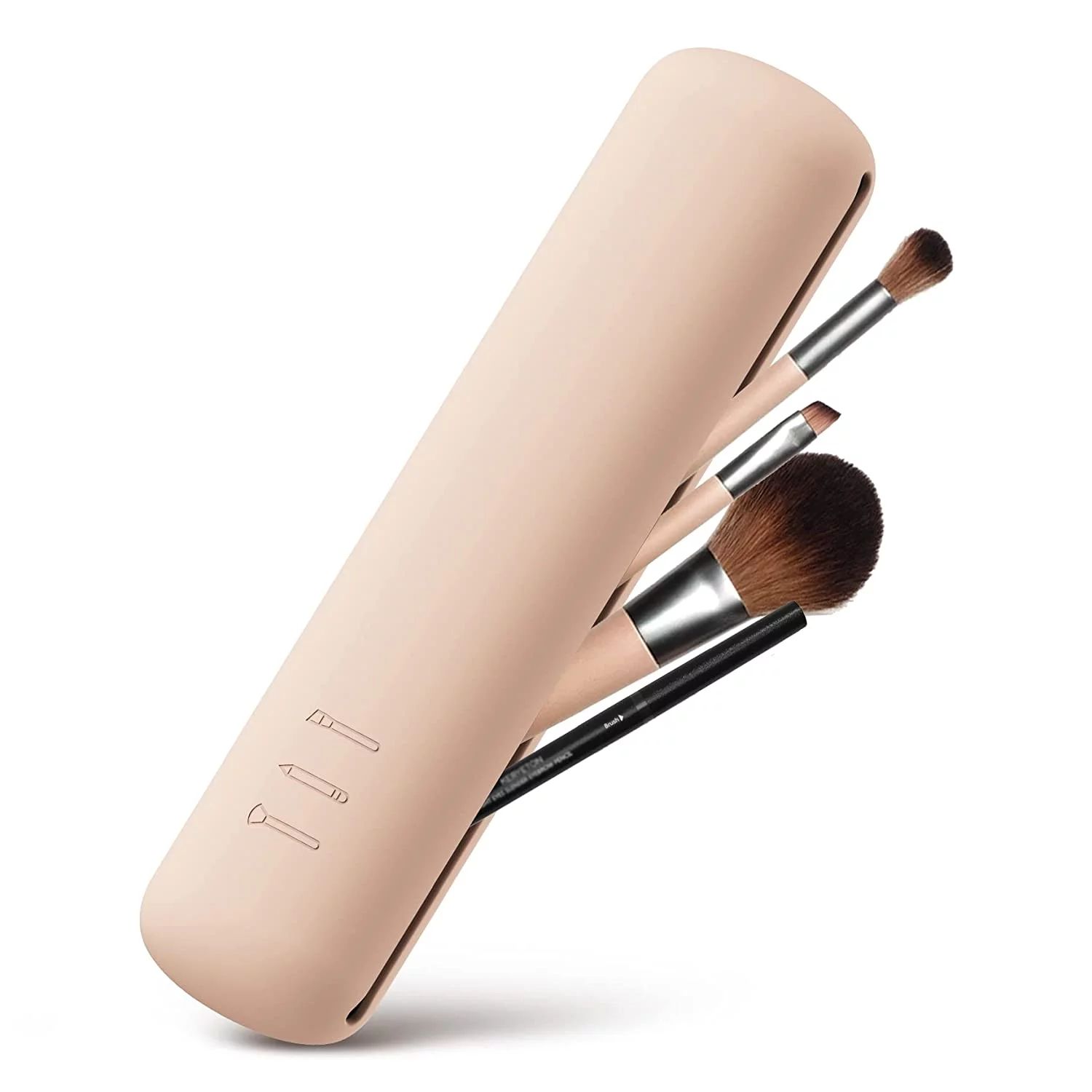 BEZOX Makeup Brush Holder Travel Case - Silicon Make Up Brush Holder, Beauty Cosmetic Brush Conta... | Walmart (US)