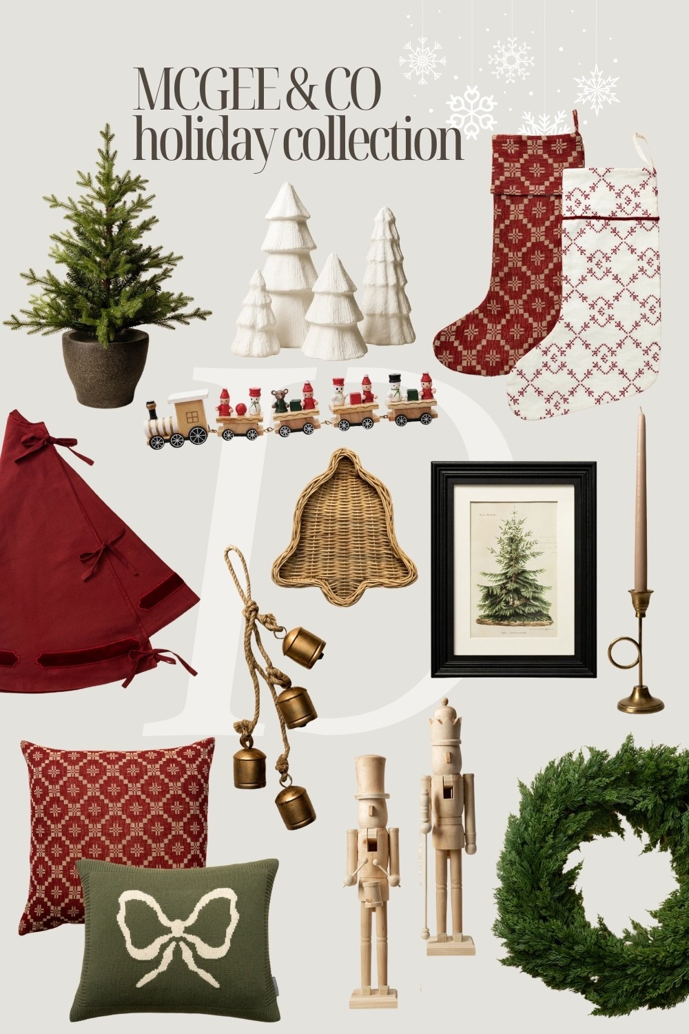 Holiday magic, but make it McGee & Co ✨ From woven bells to classic stockings and those perfect neutral trees — I rounded up all the pieces I’m loving this season. 🎄

#LTKwinter #LTKholiday #LTKhome