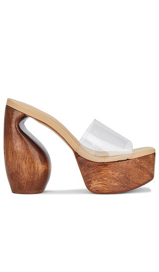 Mama Platform Sandal in Clear | Revolve Clothing (Global)