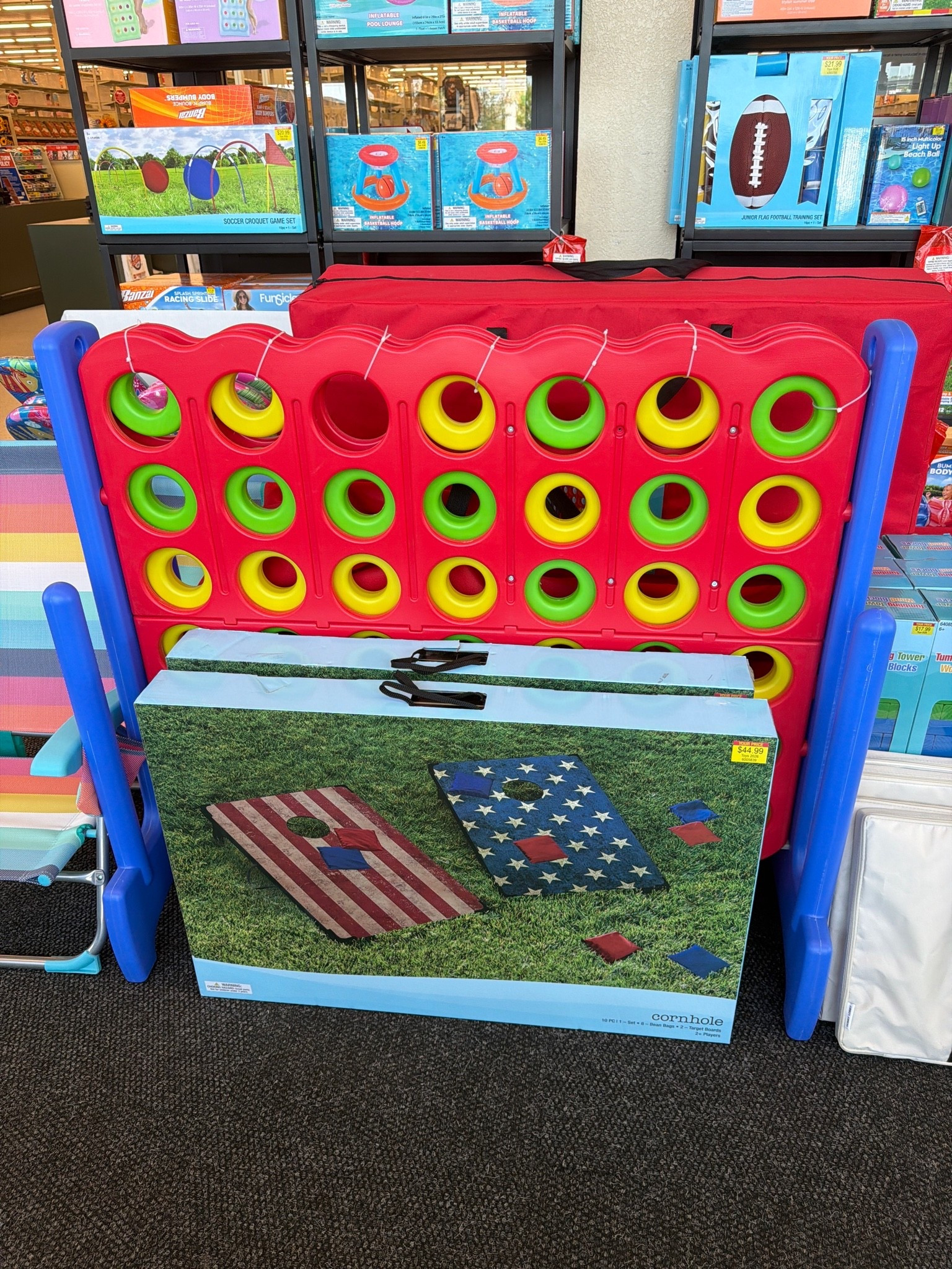 Summer hosting season is HERE ☀️🏖️ and these oversized lawn games are such a fun find for backyard parties, BBQs, beach days, picnics, birthdays, and family gatherings! The giant Connect 4 and patriotic cornhole set would keep everyone entertained for hours — kids AND adults 😂✨

Even better… they’re on sale right now 👏 These are the kind of easy summer purchases that instantly make every get-together feel more fun and memorable. Linking them in LTK before they’re gone! 🇺🇸🎉 #LTKHome #SummerHosting #BackyardParty #LawnGames #FamilyFun #PatioSeason #SummerEntertaining #PicnicSeason #LTKSaleFinds

#LTKdayinmylife #LTKmomlife #LTKSeasonal