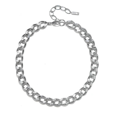 Miami Link Necklace - Rhodium | Sequin