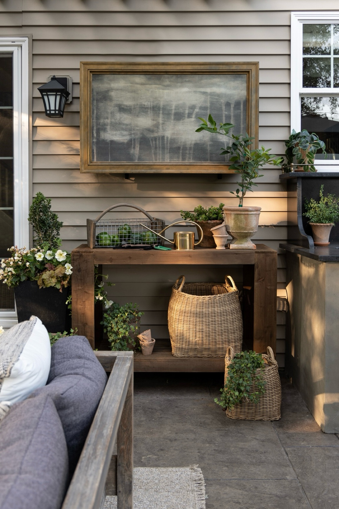 From fence picket to console table! These cedar fence pickets make outdoor furniture builds simple and inexpensive to do. At around $3 a board, this outdoor console table only cost about $35 total to make! 

#LTKHome #LTKFindsUnder100 #LTKFindsUnder50