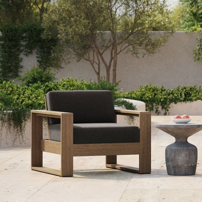 Portside Outdoor Lounge Chair | West Elm (US)