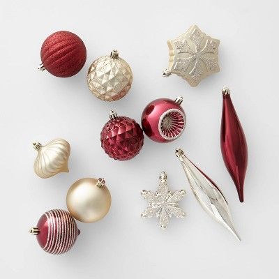 40ct Christmas Ornament Set Champagne and Wine - Wondershop™ | Target