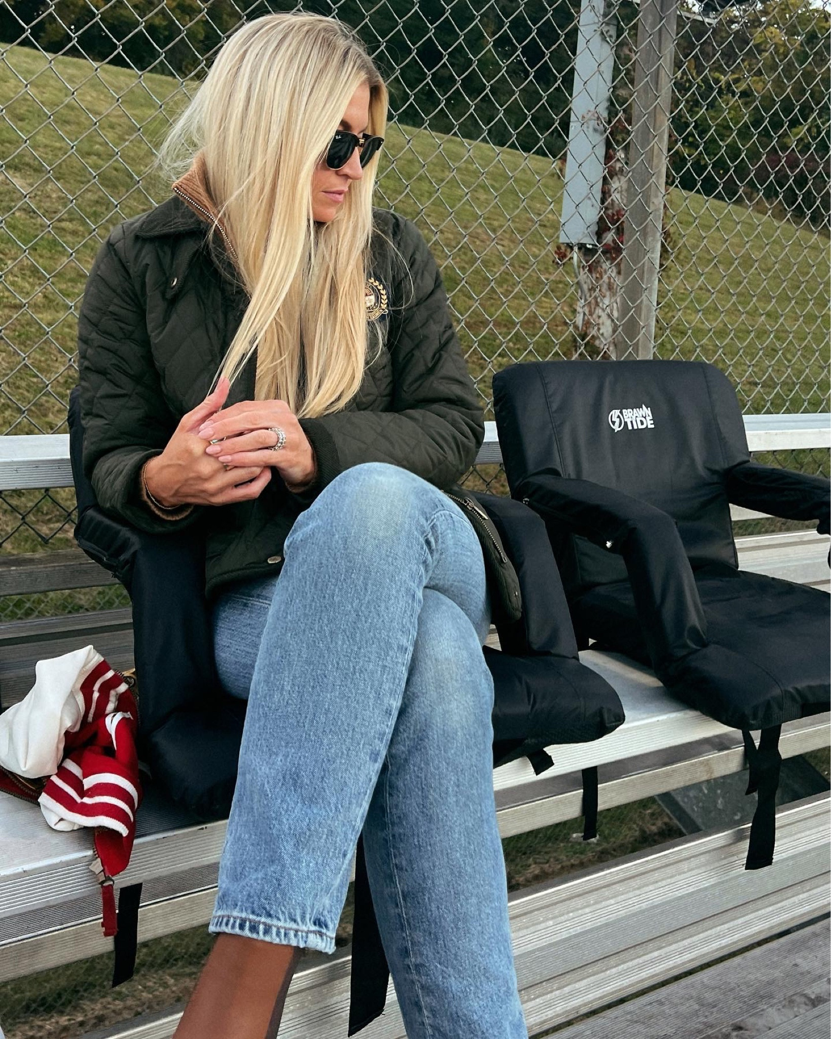 Olive quilted jacket + half zip camel sweater + cognac Chelsea boots (tts) 

#LTKstyletip #LTKSeasonal