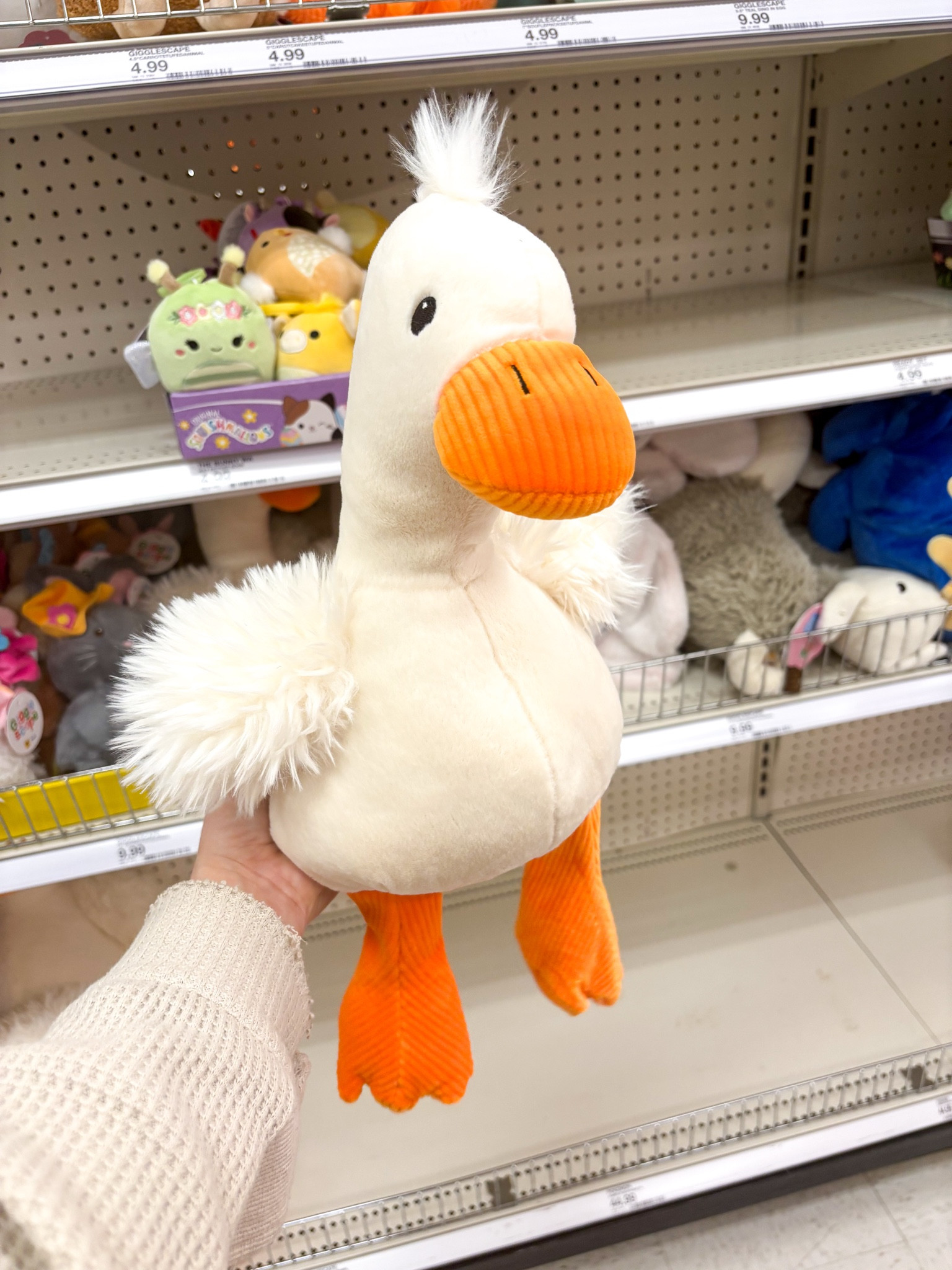 The cutestttt little goose plush at Target! Perfect addition to an Easter basket! 🪿🎯

#LTKBaby #LTKSeasonal #LTKKids