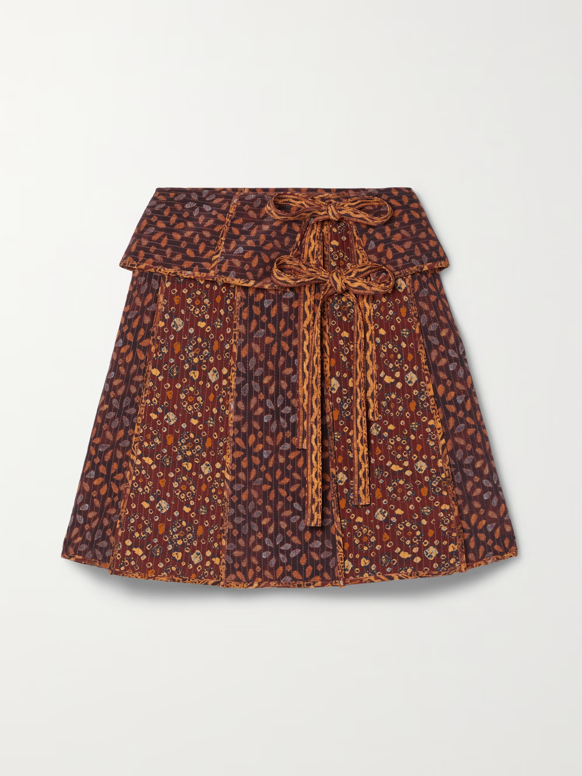 Dimi printed silk mini skirt | NET-A-PORTER (US)