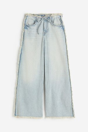 Baggy Regular Jeans - Dark taupe - Ladies | H&M US | H&M (US + CA)