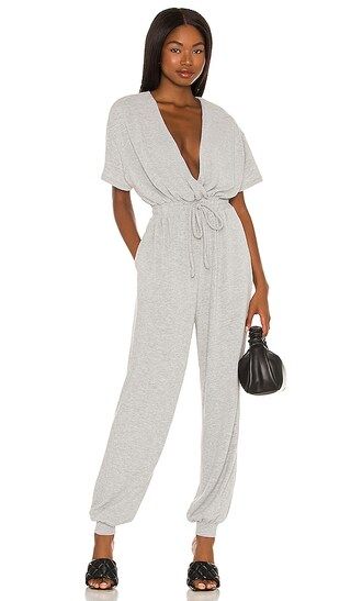 Will Jumpsuit in Heather Grey | Revolve Clothing (Global)