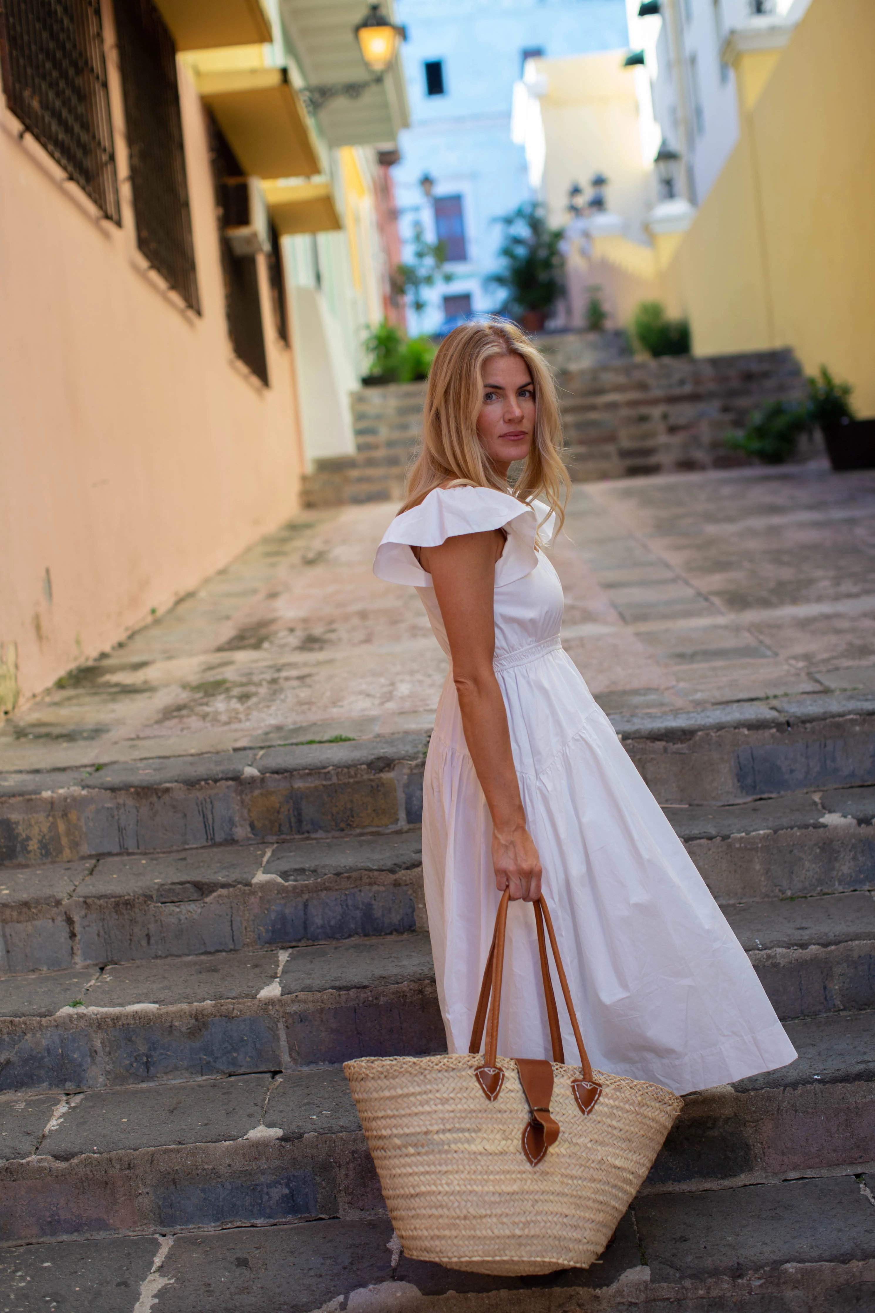 Jane Dress - White | Marea